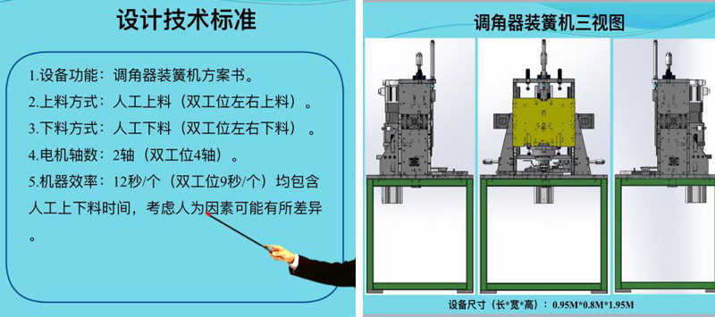 座椅調(diào)角器扭力彈簧自動裝配設(shè)備,調(diào)角器自動組裝機